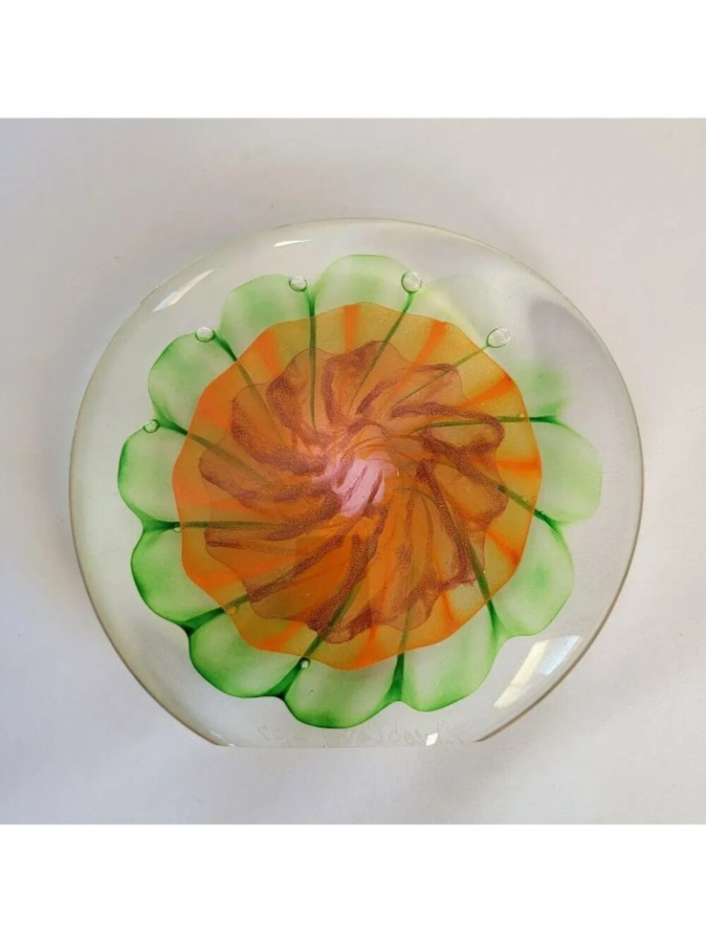 Jacob Carlson Art Glass Sculpture, Signed 2007 - Picture 9 of 9